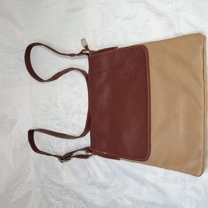 Vera Pelle Italian Leather Crossbody Bag